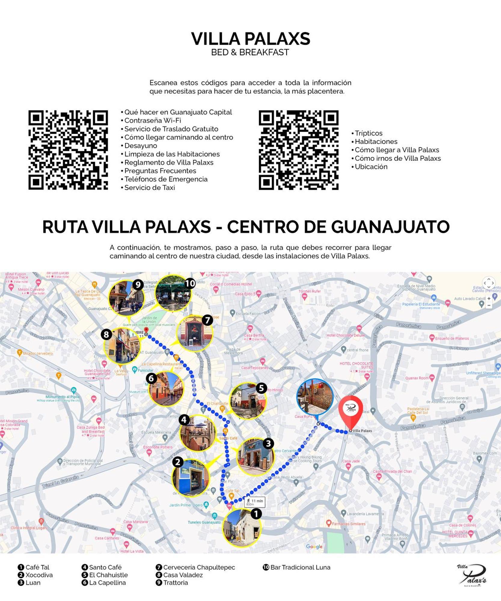 Villa Palaxs Guanajuato Esterno foto